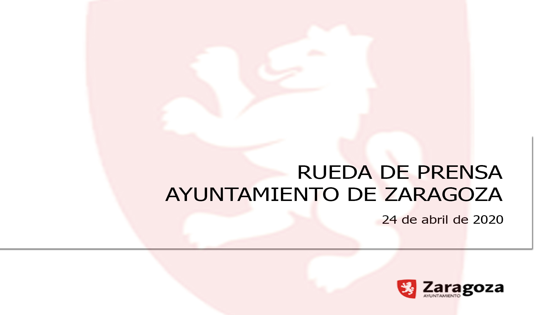 Rueda de Prensa