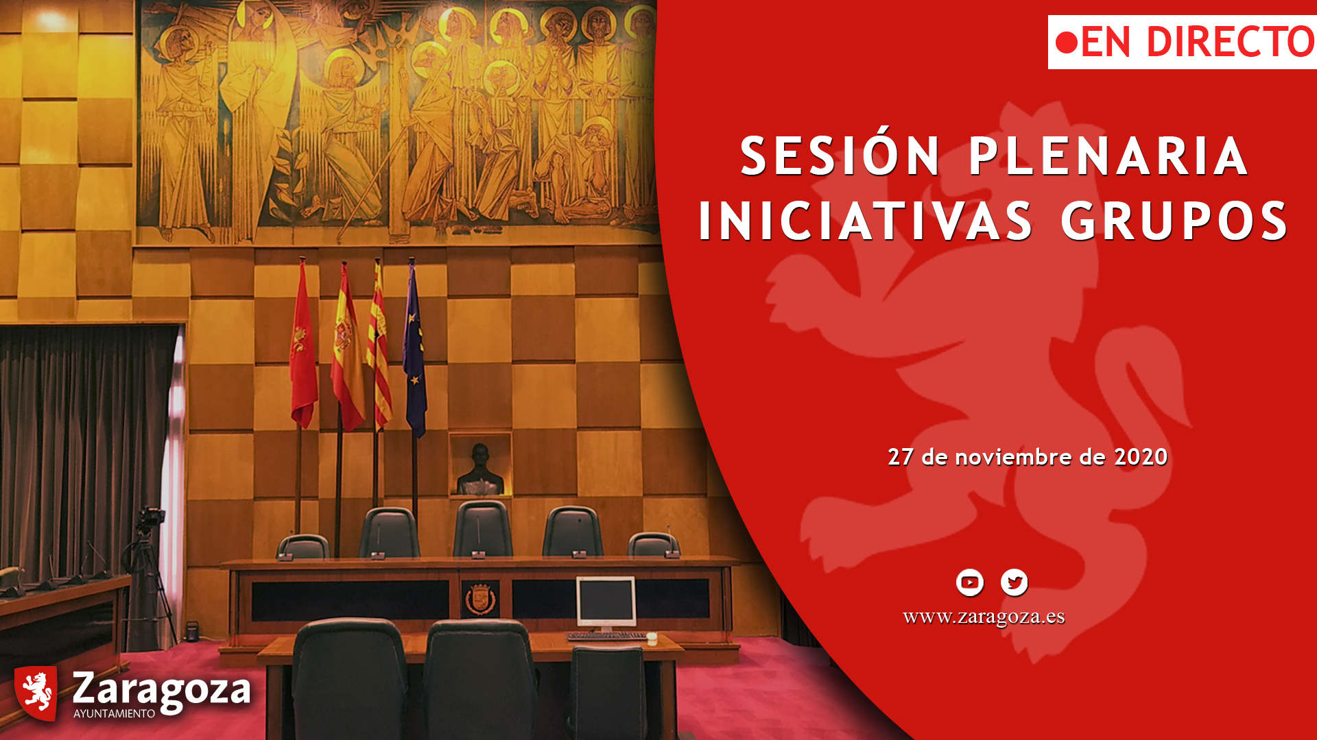 Pleno del Ayuntamiento de Zaragoza
