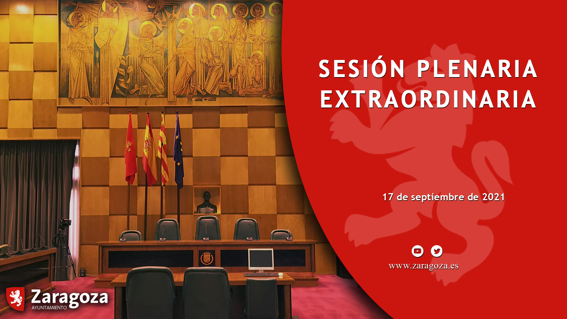 Pleno del Ayuntamiento de Zaragoza