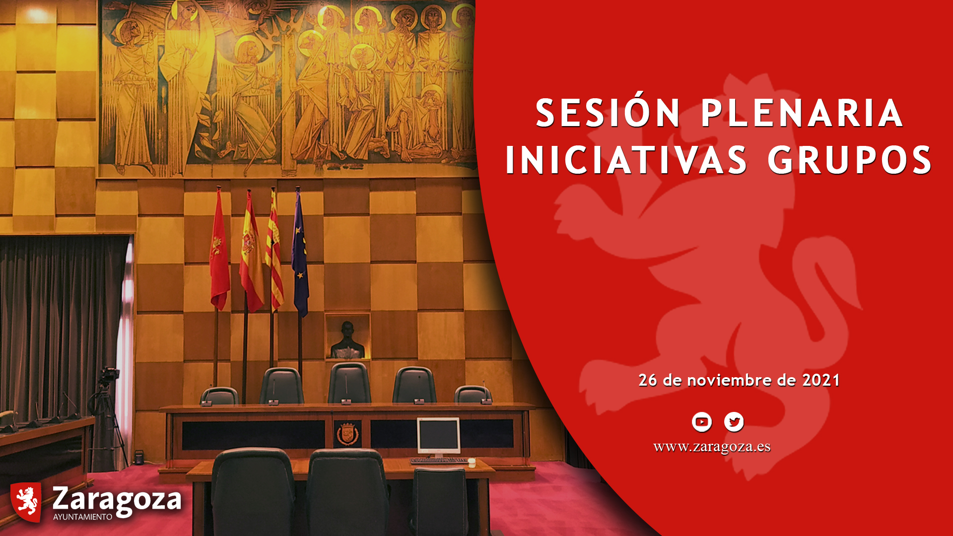 Pleno del Ayuntamiento de Zaragoza