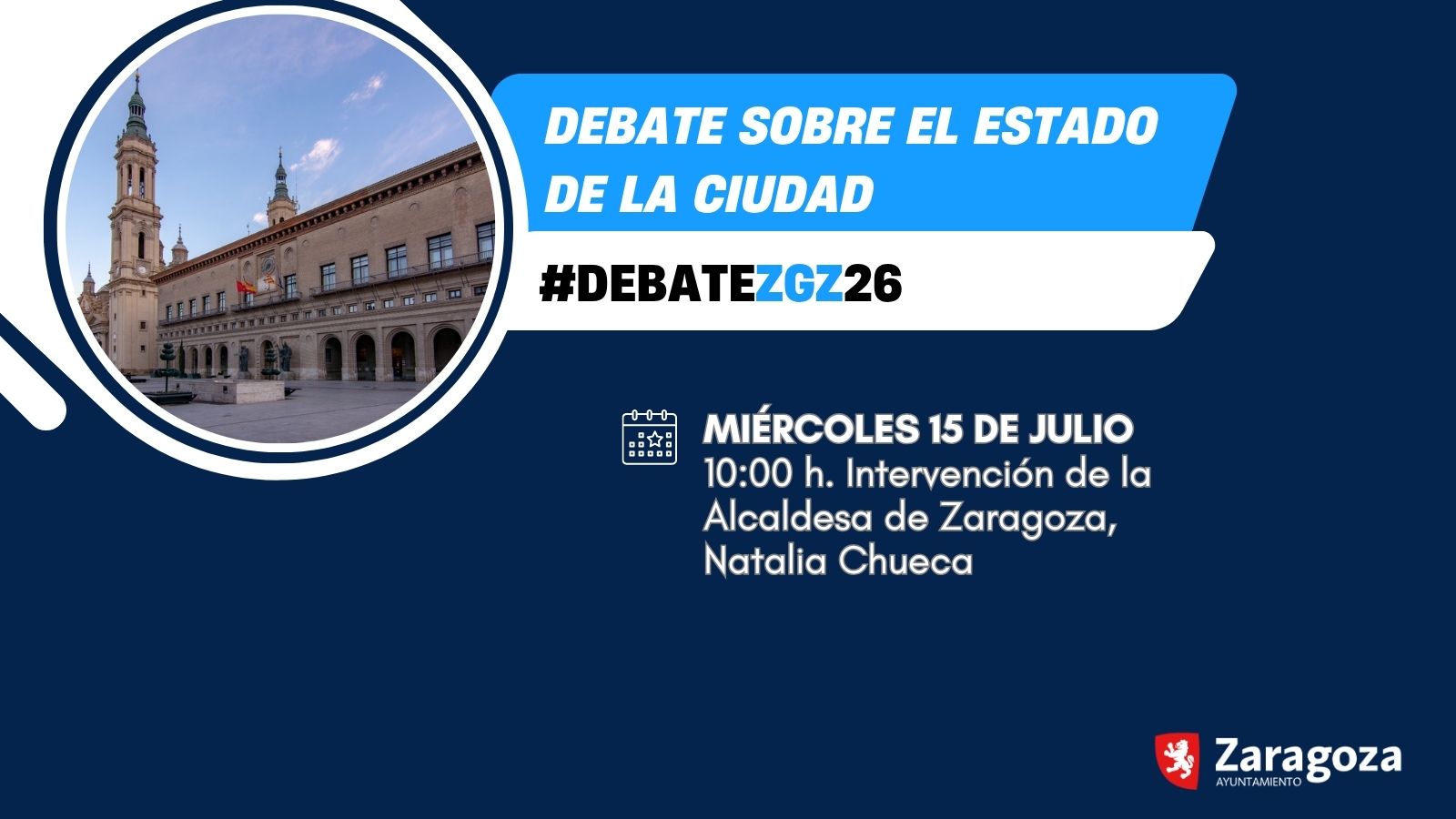 Debate Estado Ciudad. Intervención Alcaldesa