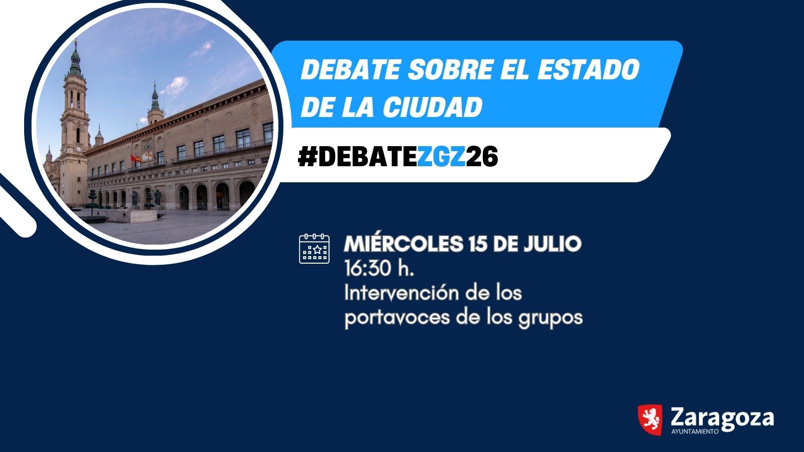 Debate Estado Ciudad. Intervenciones grupos municipales